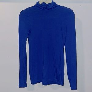 JCREW - royal blue turtle neck